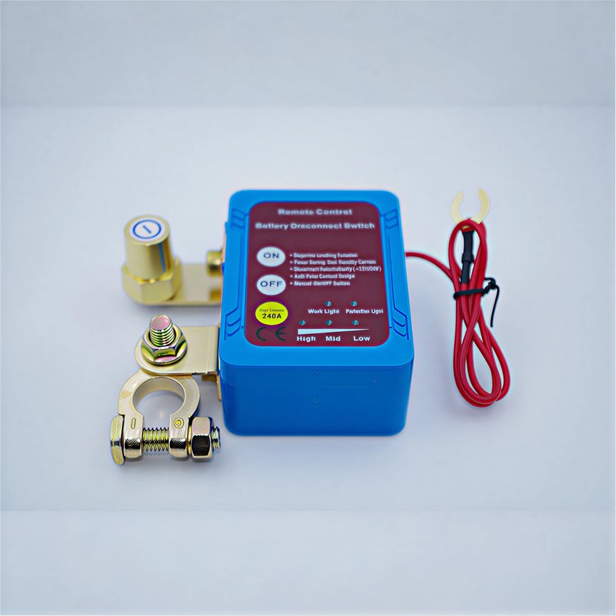 12V/24V Interruptor de desconexión de batería de alta resistencia, interruptor maestro de corte para automóviles, casas rodantes, aplicaciones marinas