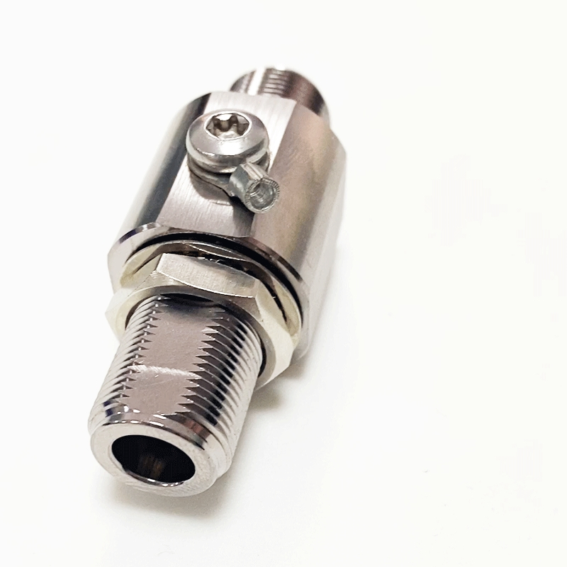 IP67 Conector N RF Coaxial Pararrayos DC a 3GHz Protector de Sobretensión para Estación Base