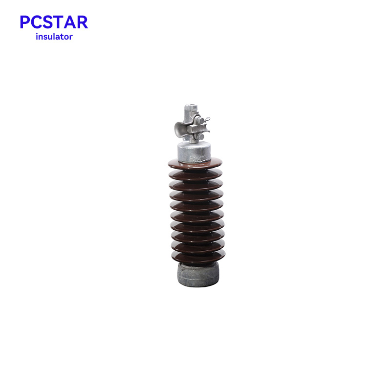 Aisladores de Poste de Cerámica Hv 25kv ANSI 57-11 Aislador de Poste de Porcelana