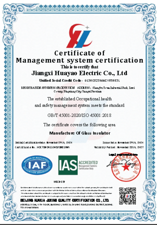 Certificación ISO 45001