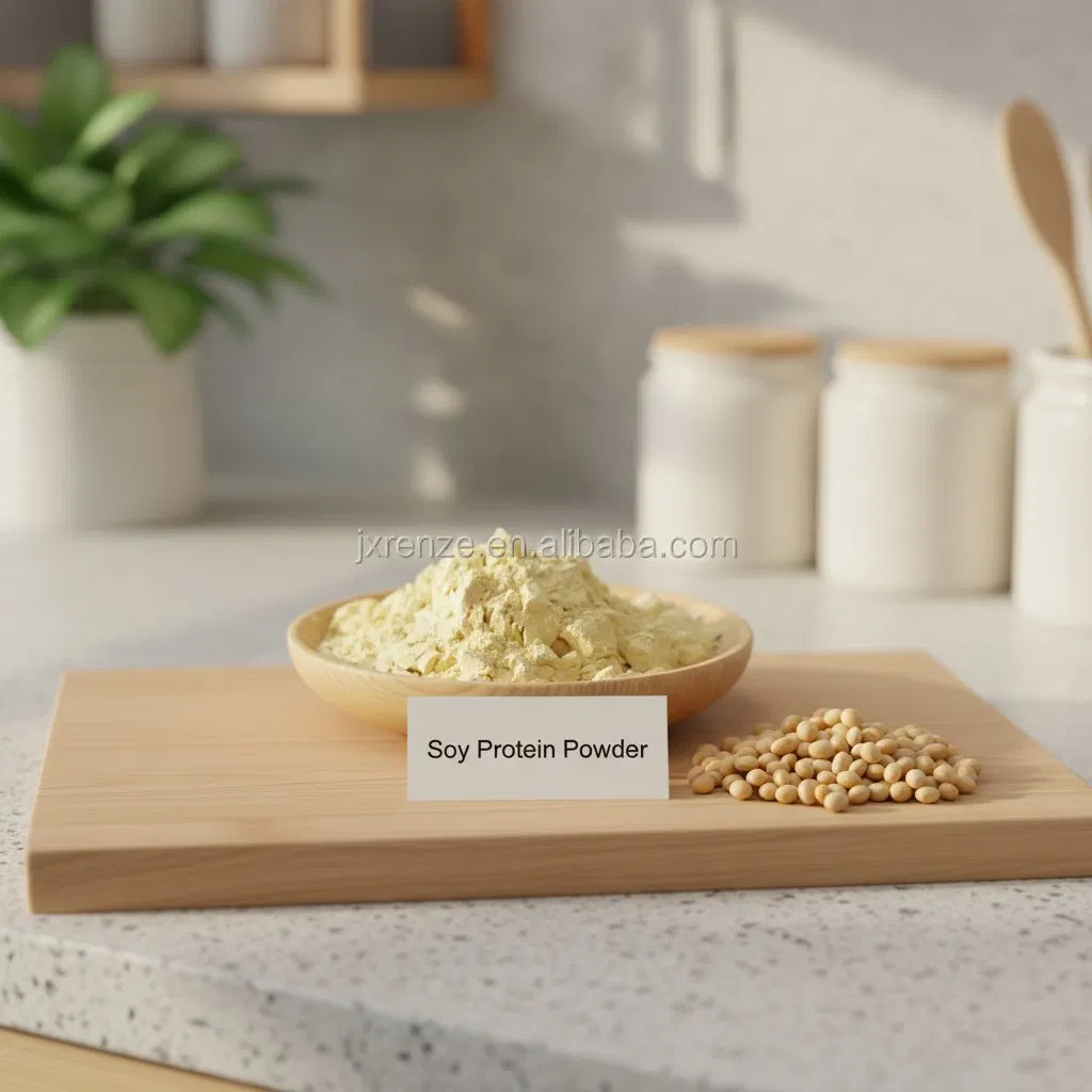 Proteína de soja aislada de grado alimenticio de la mejor calidad, mejor precio, aditivo natural
