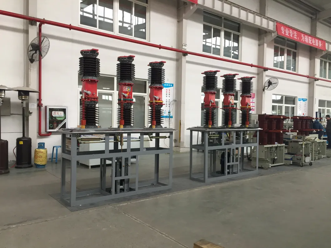 Interruptor de Circuito de Vacío de Alta Tensión Tipo 12kv con Postes Empotrados