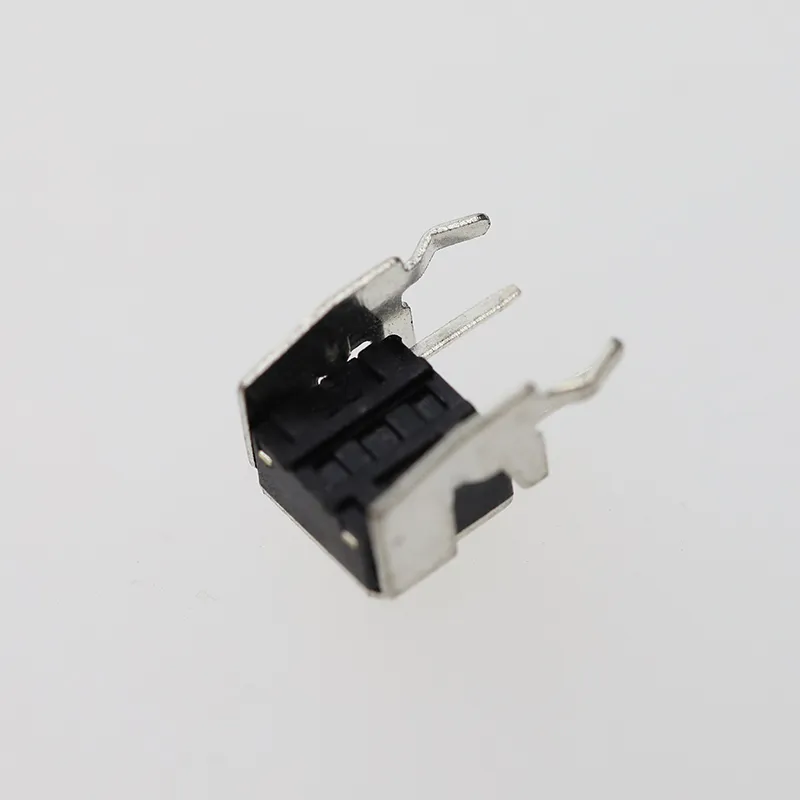 El interruptor táctil 6X6 mm de tipo en ángulo recto con terminal de tierra