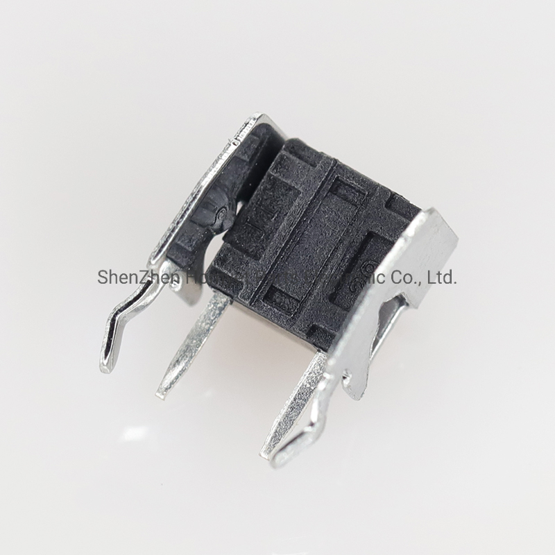 El interruptor táctil 6X6 mm de tipo en ángulo recto con terminal de tierra