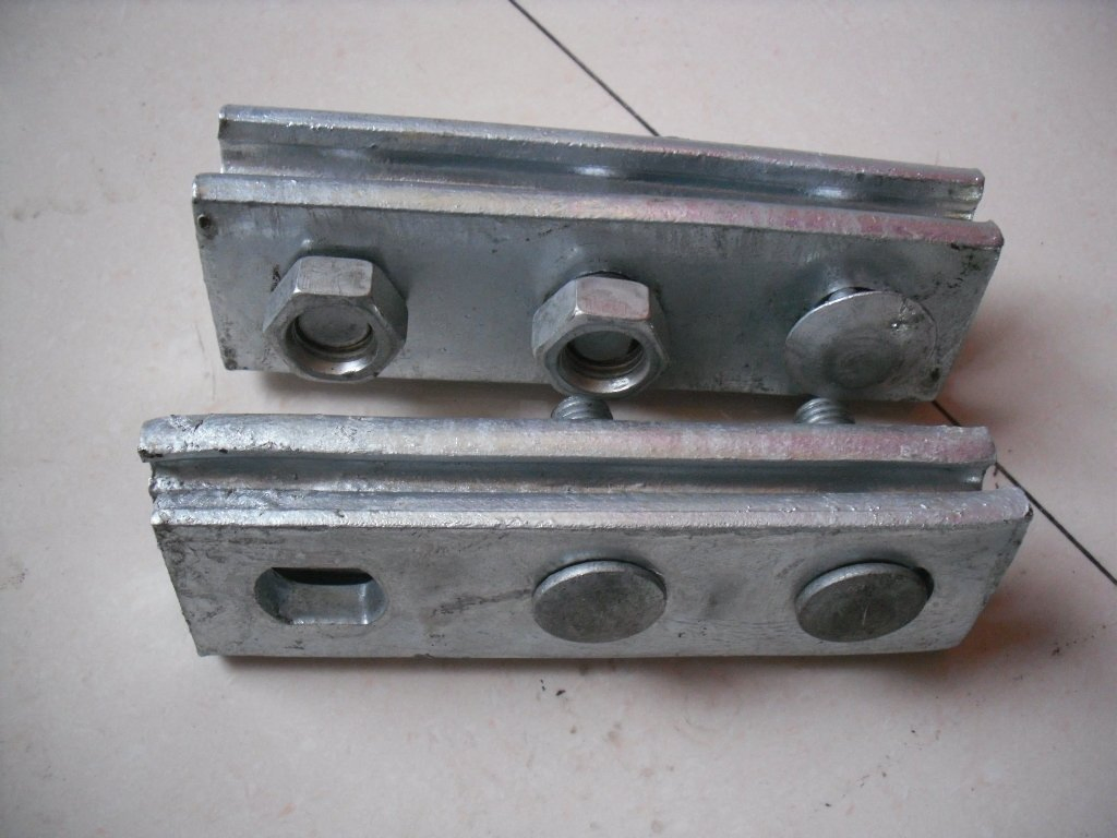 Venta caliente de abrazaderas de paralela galvanizadas en caliente, abrazaderas Pg