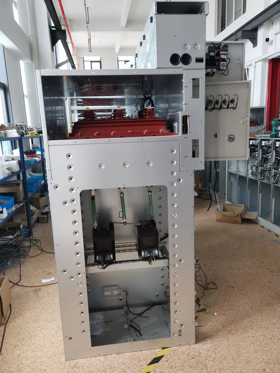 24kv interruptor de circuito de vacío de alta tensión al aire libre con sistema de energía eléctrica