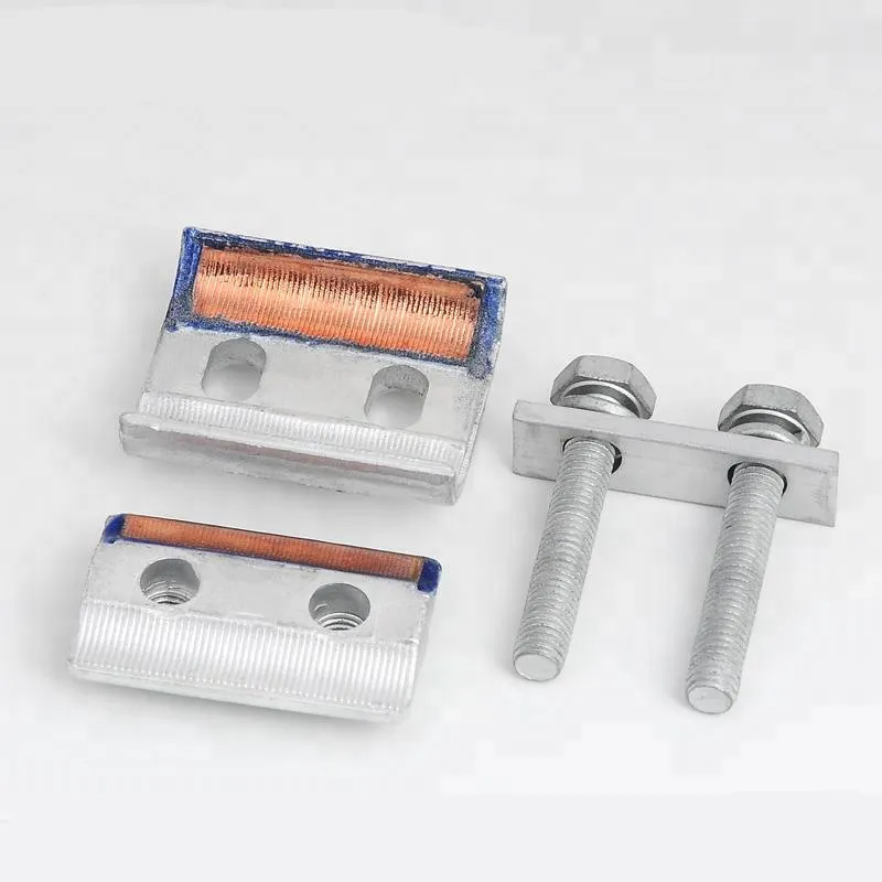 Abrazadera de ranura paralela de aluminio tipo perno APG