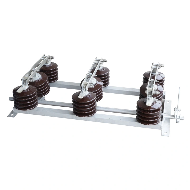 Interruptor desconector horizontal de alta tensión 630A 12kv para exteriores