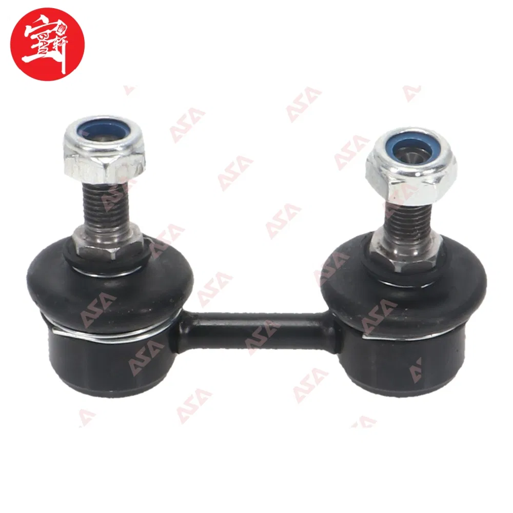 Cabeza de bola de barra estabilizadora delantera aislada de goma premium con tecnología avanzada de buje para absorber eficazmente las vibraciones de la carretera y mejorar la comodidad general de conducción