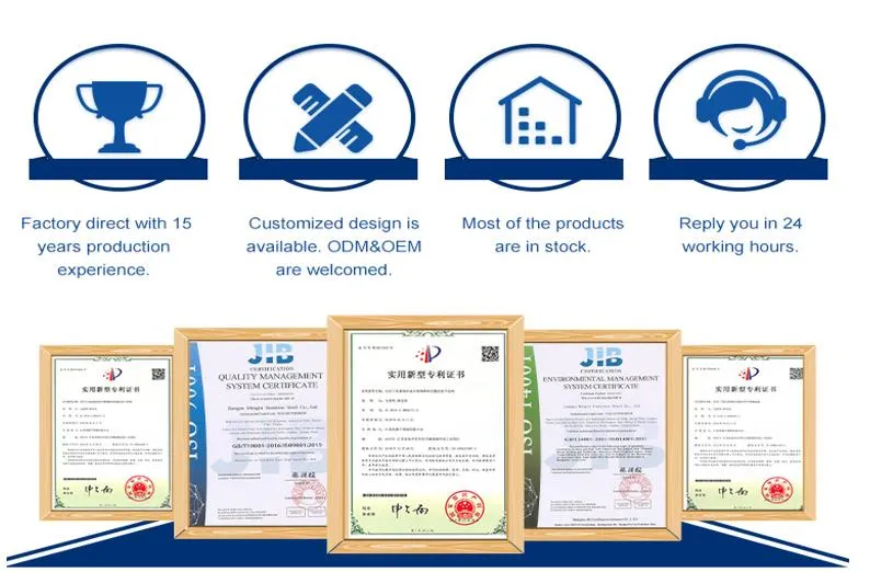 Certificados de Abrazadera de extremo muerto