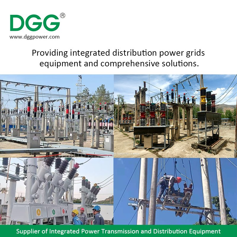 Dgg Gw4a-12 Interruptor de Aislamiento de Alta Tensión al Aire Mejorado 10kv 12kv Interruptor de Aislamiento y Puesta a Tierra de Media Tensión para Equipos de Conmutación