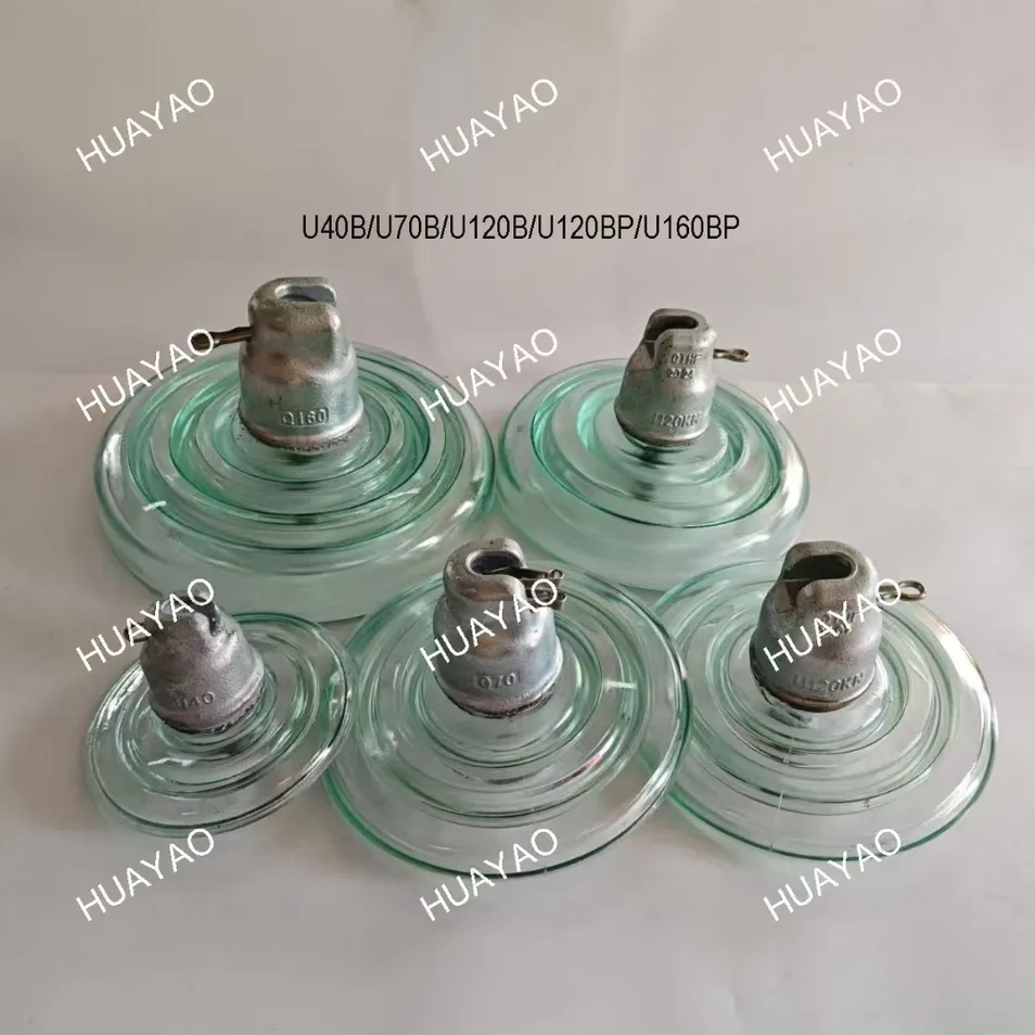 Aislador de Disco de Vidrio Templado para Suspensión