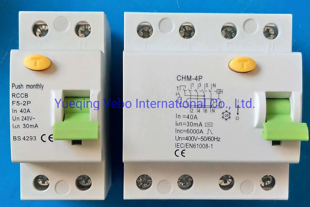 Fábrica de Interruptores Diferenciales, ID, RCCB, MCB, MCCB