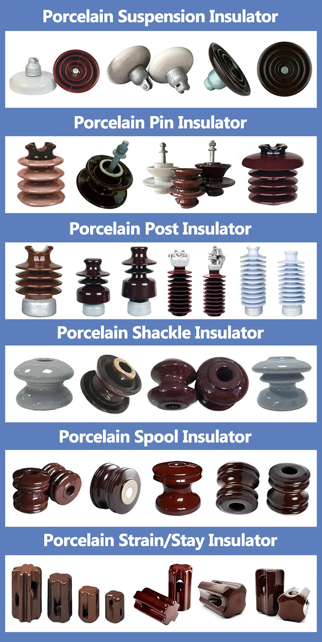 Planos de Ingeniería del Aislador de Porcelana
