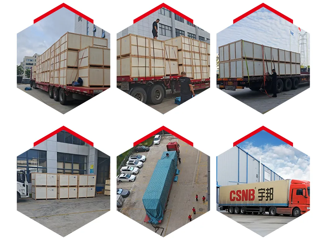 Embalaje y transporte seguro de los productos