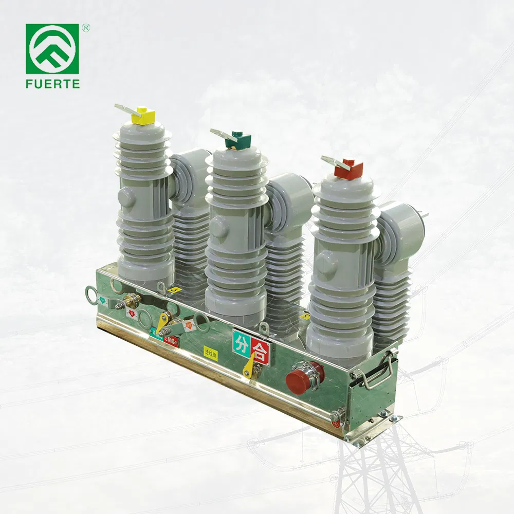 Interruptor de circuito de vacío de alta tensión moldeado de tres fases personalizado para sistema de energía eléctrica 630A 12kv