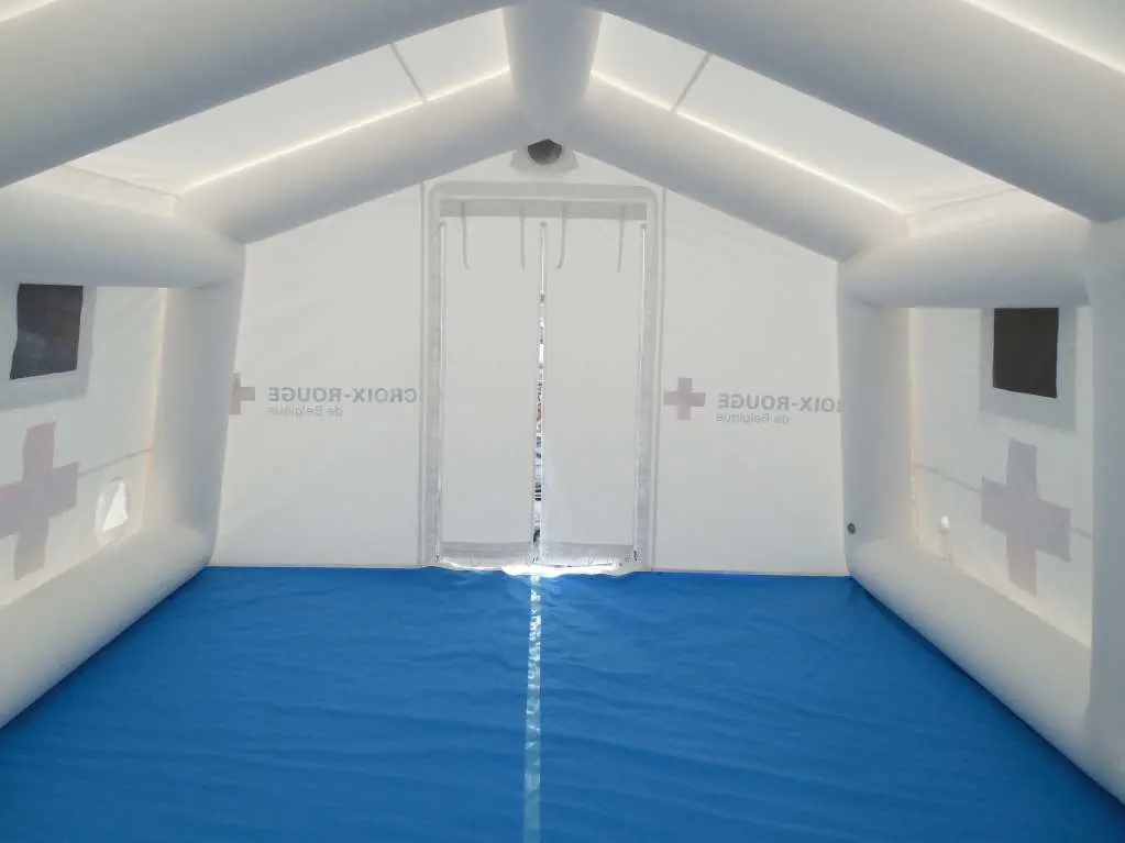 Tienda de desinfección inflable de cuarentena, tienda de desinfección para exámenes médicos, tienda inflable aislada desinfectante para hospitales médicos ¡Tenemos stock!