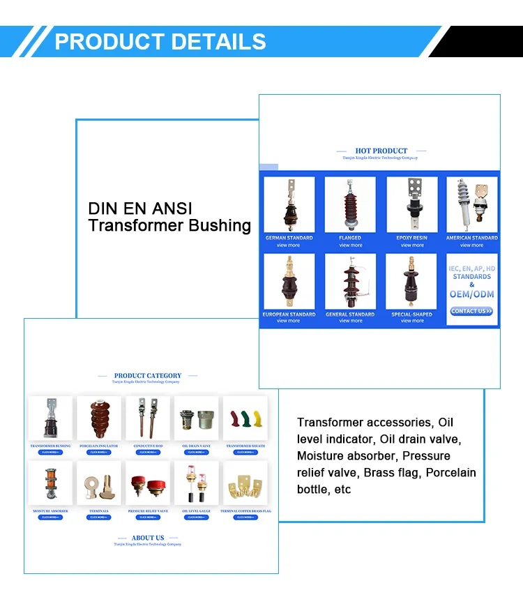 Aislador de porcelana doble ANSI de baja descarga parcial grado de exportación