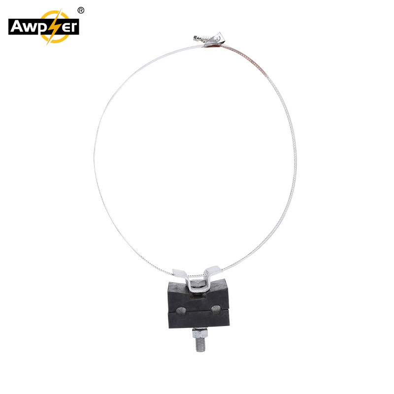 Abrazadera de bajada para cable de fibra OPGW ADSS de torre