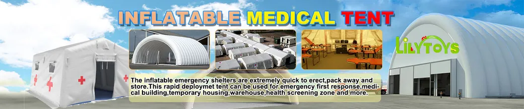 Tienda de desinfección inflable de cuarentena, tienda de desinfección para exámenes médicos, tienda inflable aislada desinfectante para hospitales médicos ¡Tenemos stock!