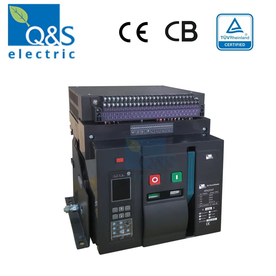 Interruptor de circuito de aire extraíble con indicación de posición para operaciones de mantenimiento seguras