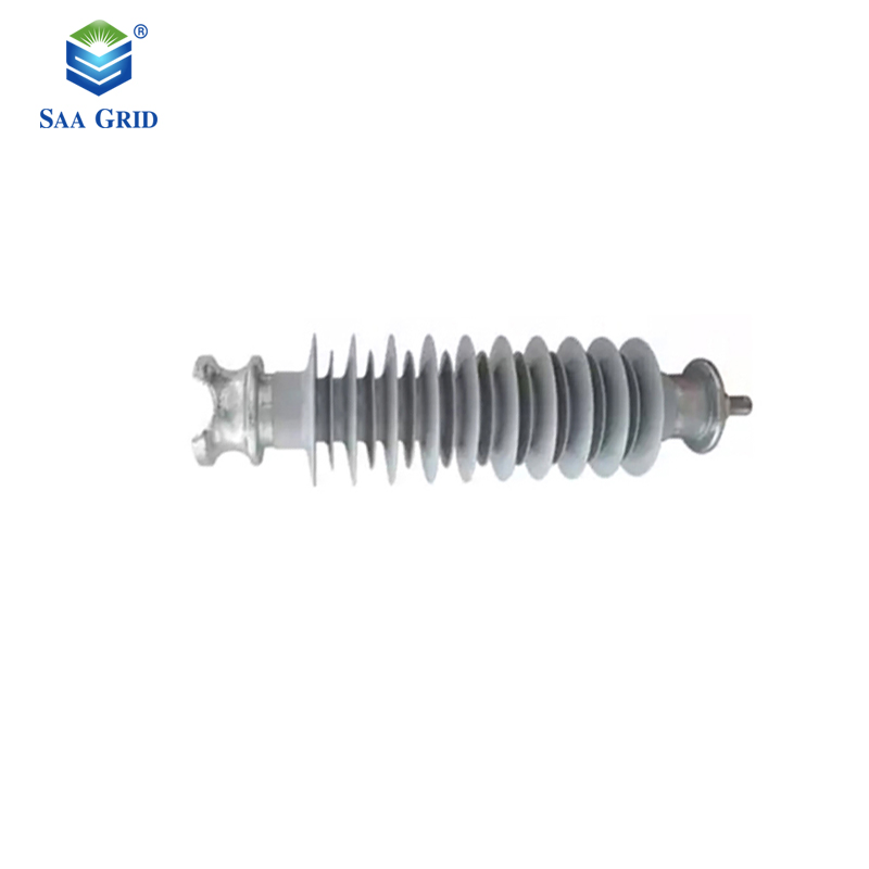 Aisladores compuestos eléctricos, aislador de polímero para línea de postes 46kv 66kv 69kv 33kv 35kv 36kv