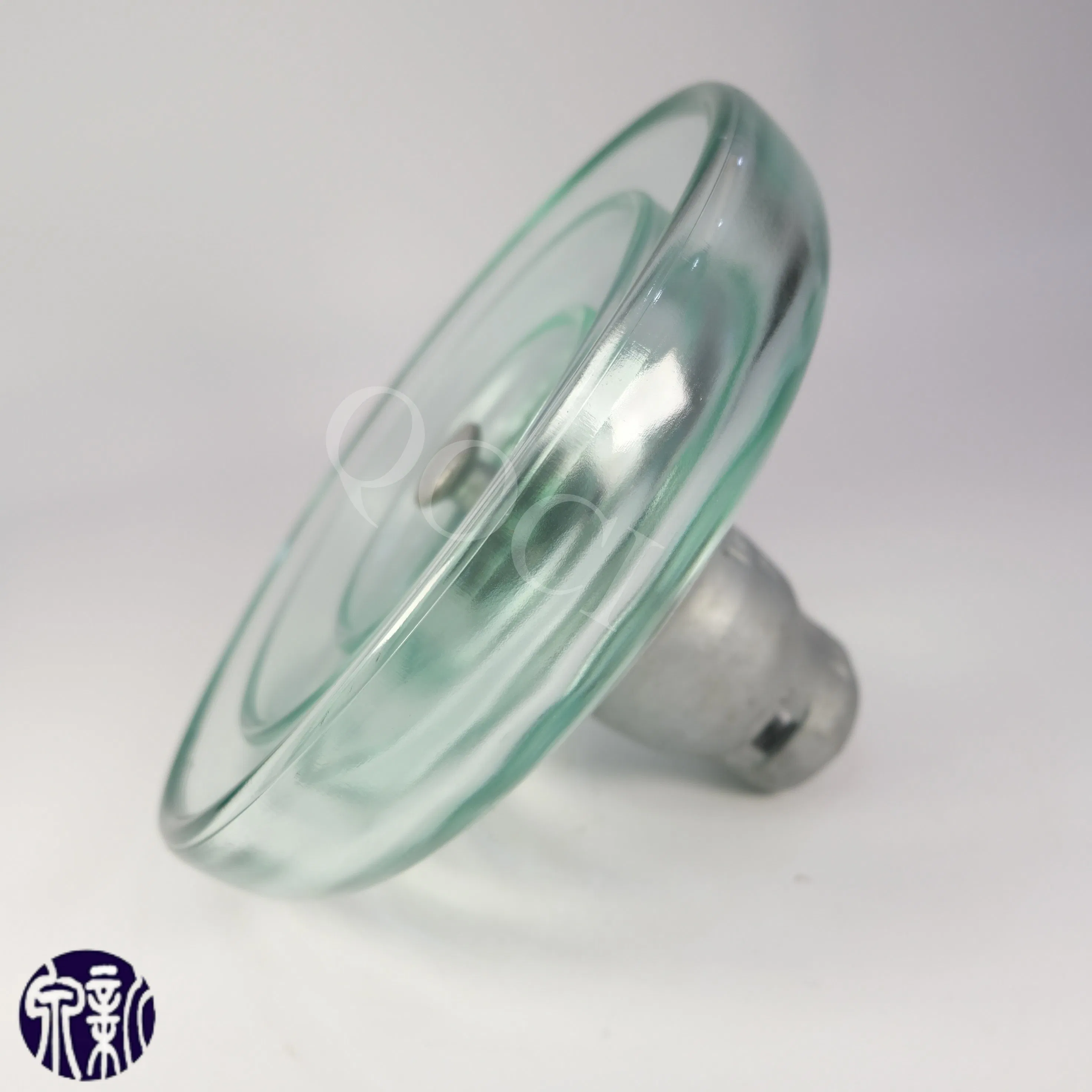 Ventas Directas del Fabricante Discos de Aislante de Vidrio Templado de Alta Resistencia a la Tracción Modelos Variados para Protección contra Rayos y Puesta a Tierra U120blp