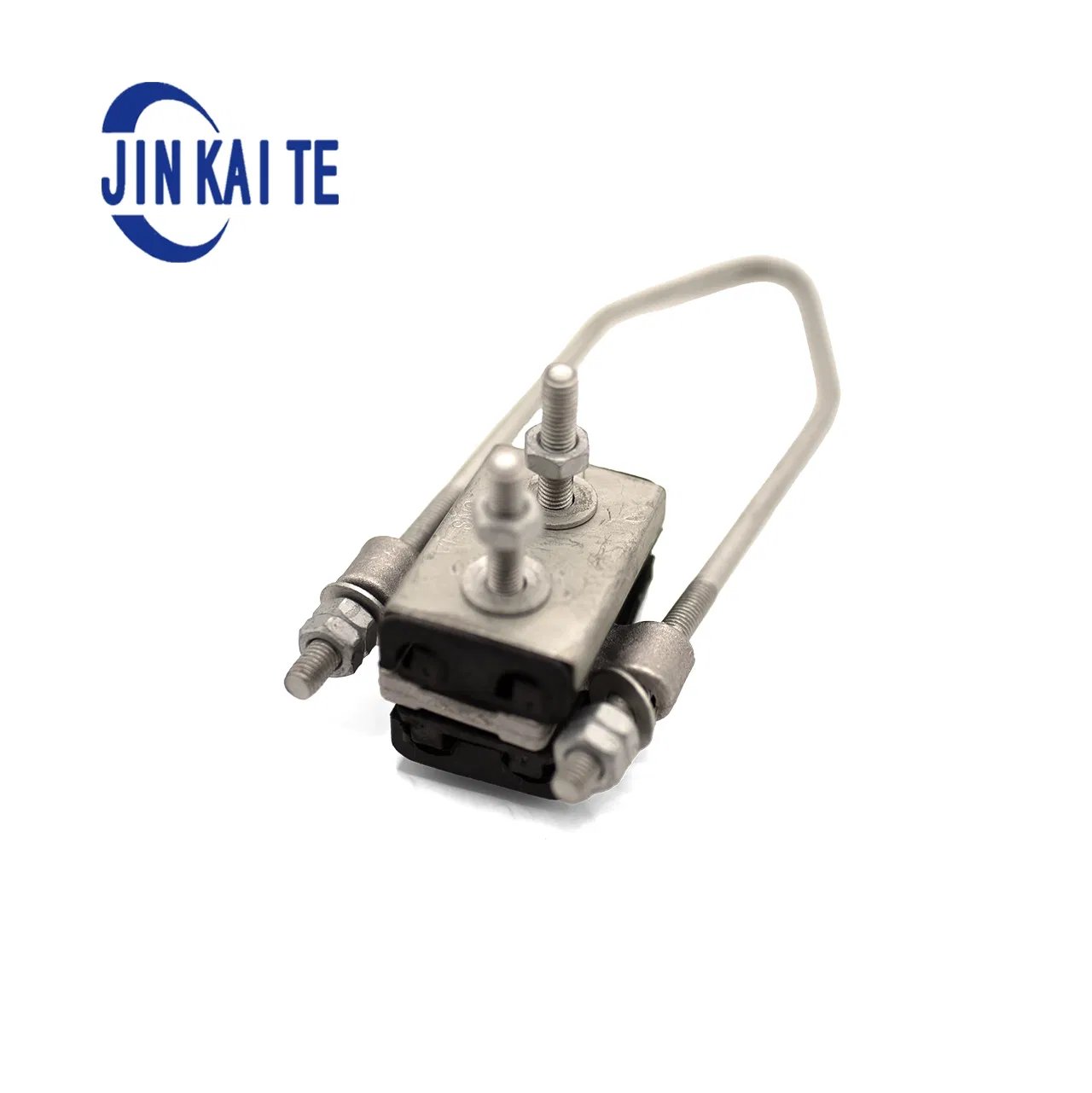 Abrazadera de anclaje abrazadera de tensión Jns-1 abrazadera de aleación de aluminio tipo C con anillo de puesta a tierra para 1kv