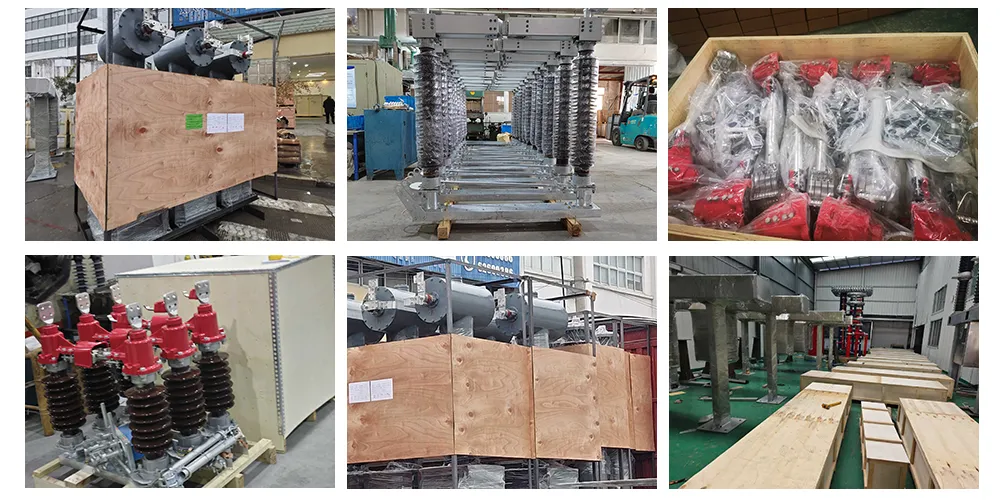 Gw10 33kv 400 _ 1000A Ahorro de Energía 24 Interruptor de Desconexión Kv