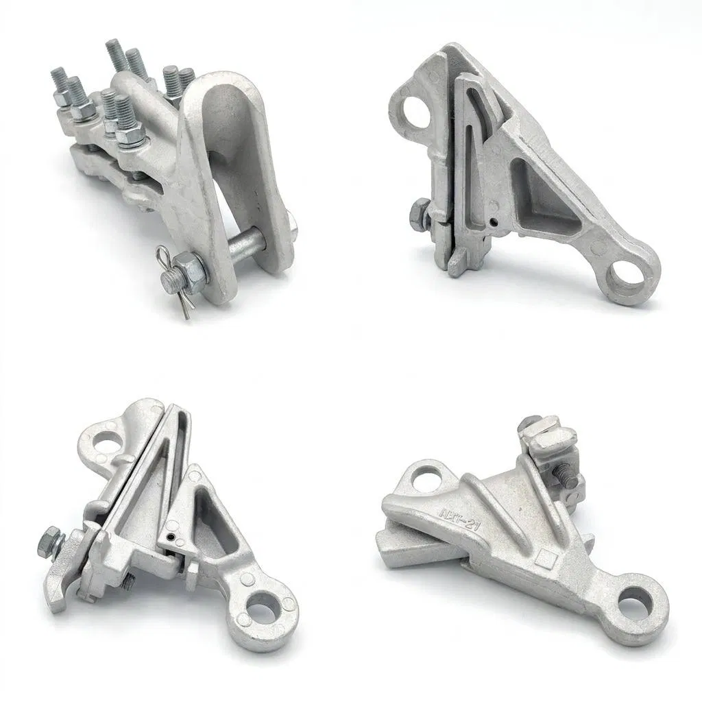Diseño de cuña premium, abrazadera de aluminio con revestimiento anti envejecimiento