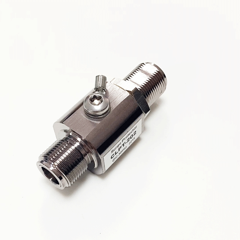 IP67 Conector N RF Coaxial Pararrayos DC a 3GHz Protector de Sobretensión para Estación Base