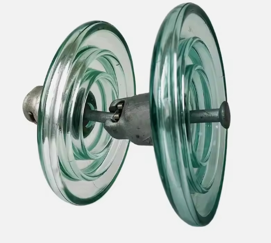 Aislador de vidrio templado de disco de suspensión de alta tensión directa para distribución de energía