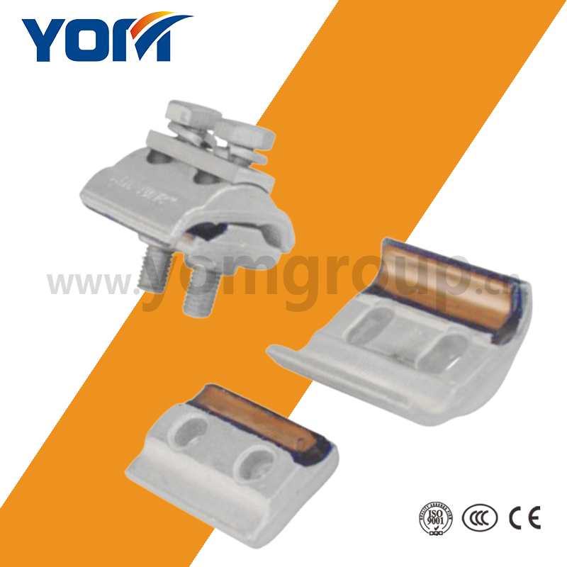 Abrazadera de ranura paralela bimetálica tipo tornillos ajustables de cobre y aluminio (YCAPG)