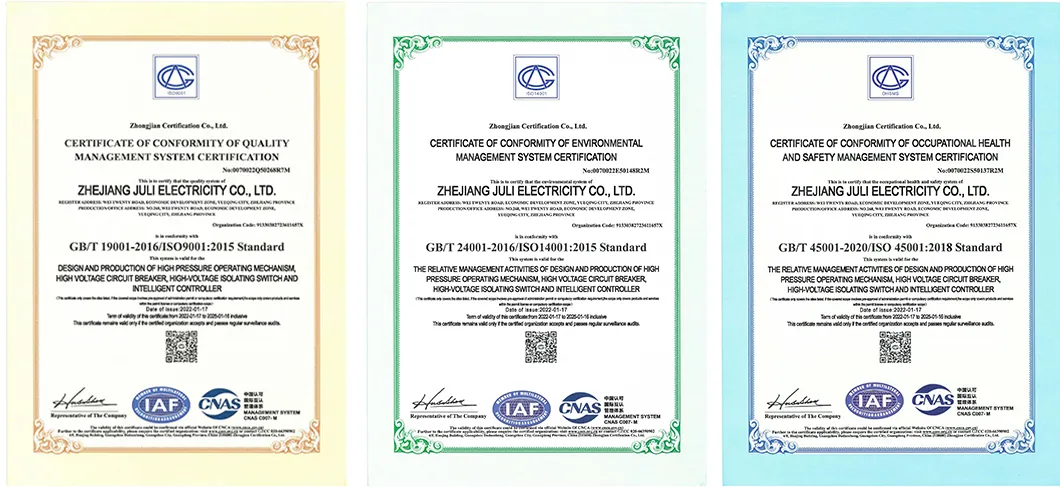 Certificado e informes de ensayos