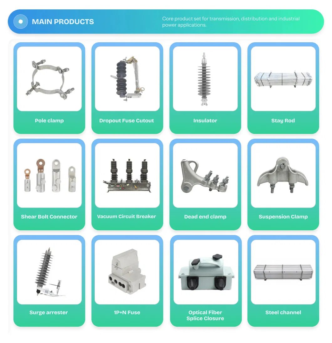 Catálogo de productos de aislamiento y distribución