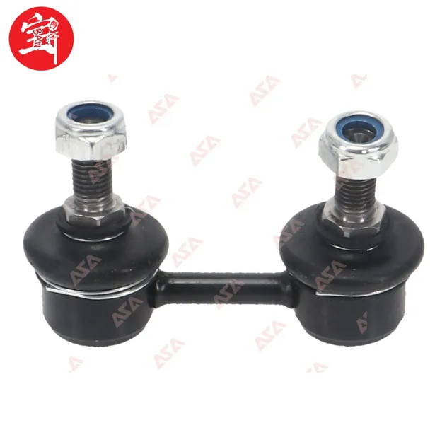 Cabeza de bola de barra estabilizadora delantera aislada de goma premium con tecnología avanzada de buje para absorber eficazmente las vibraciones de la carretera y mejorar la comodidad general de conducción