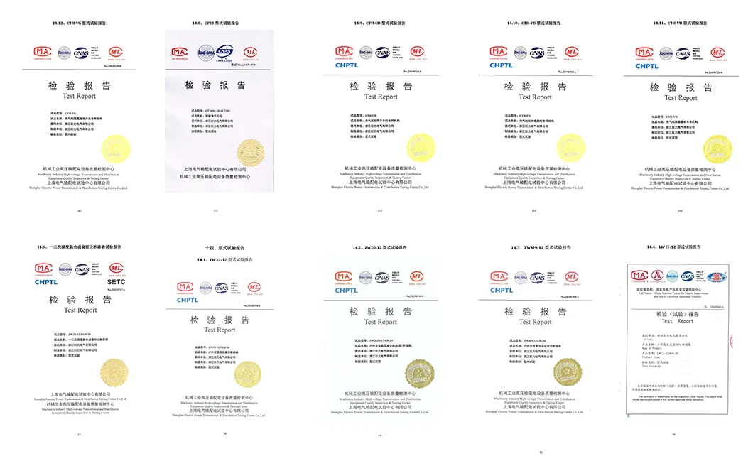 Detalle de informe de pruebas