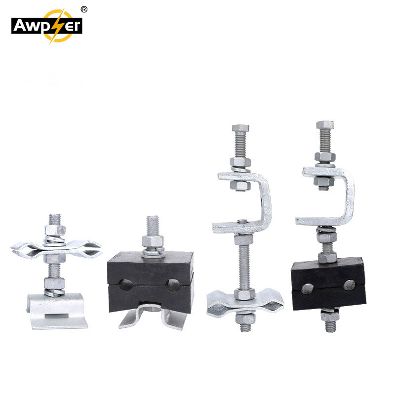 Abrazadera de bajada para cable de fibra OPGW ADSS de torre