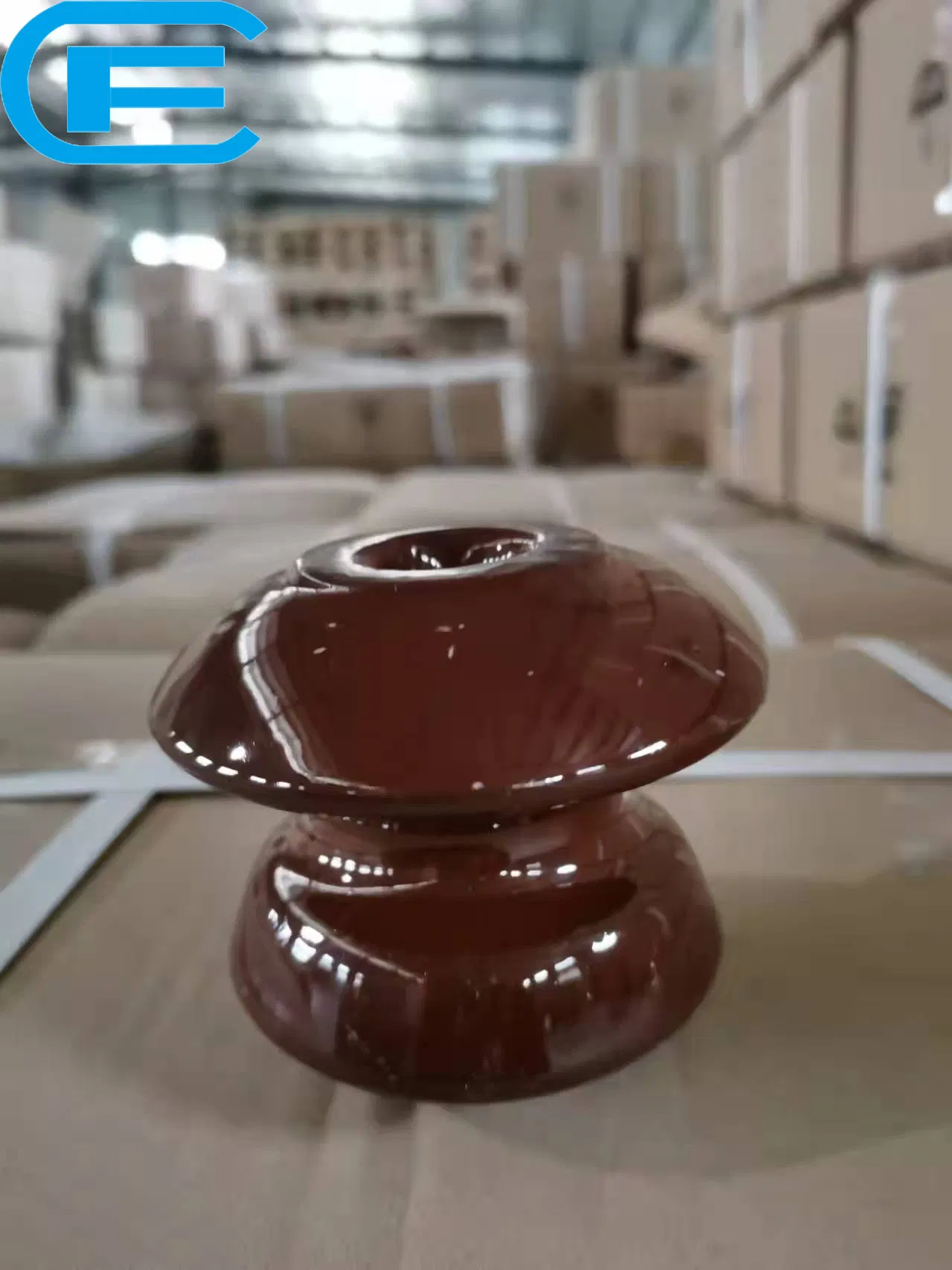 Aislador de gancho de porcelana de baja tensión 0.4kv ED-2b