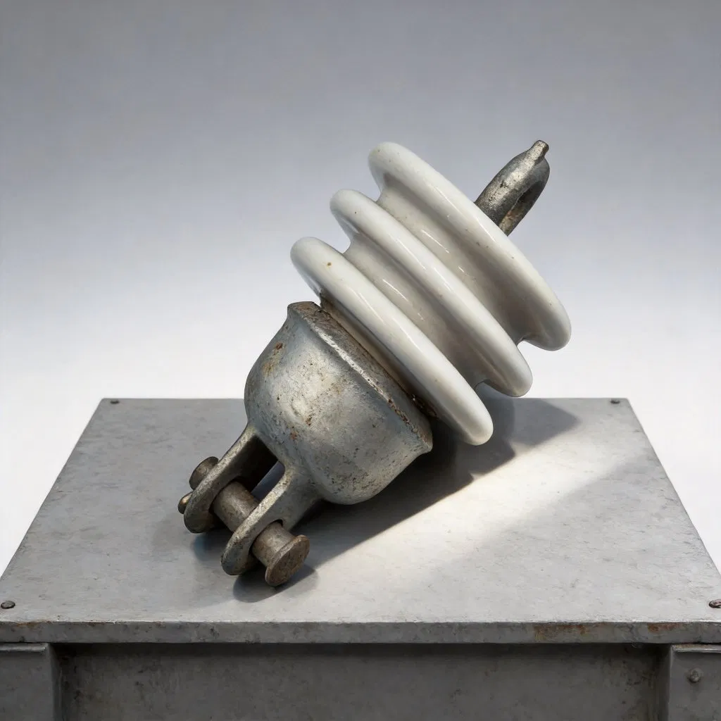 Aisladores de porcelana de tipo pin ANSI Xs-10/30 de alta calidad para líneas de transmisión de energía eléctrica