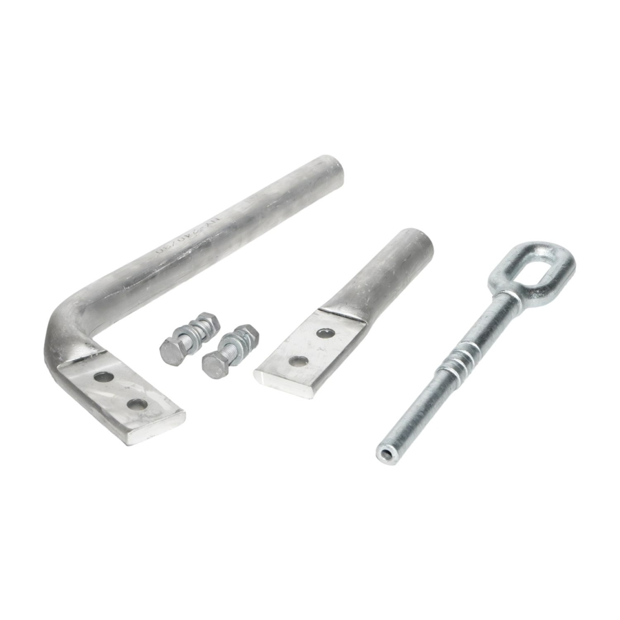 Abrazadera de compresión hidráulica de aluminio serie Ny