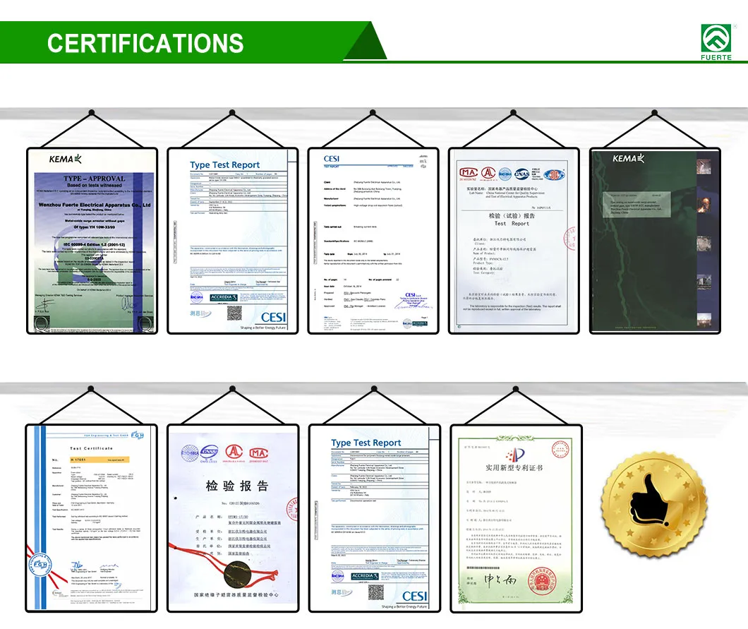 Official Quality Certificates