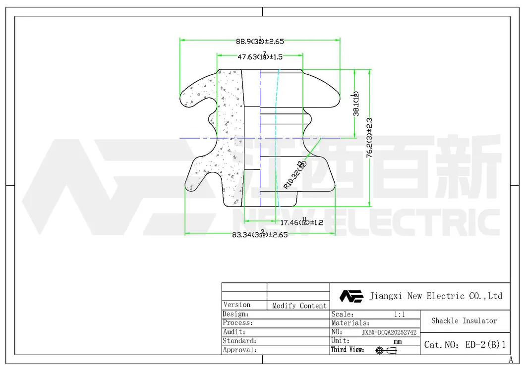 Aislador de cerámica de porcelana de alta calidad para sistemas eléctricos