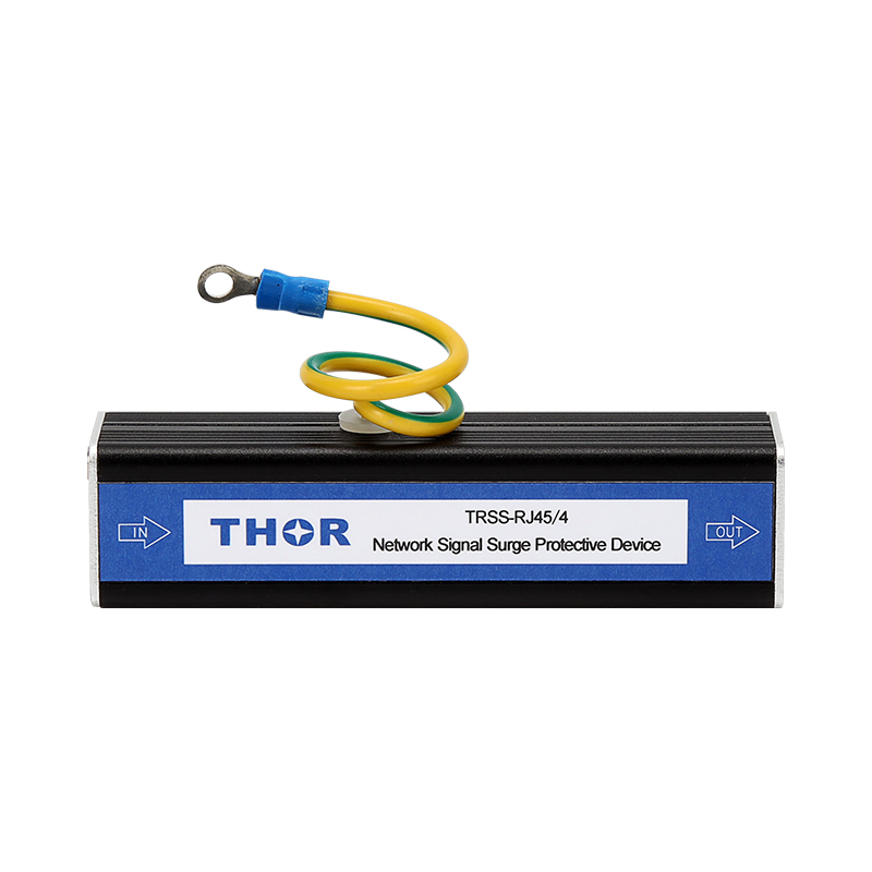 Protector contra rayos Poe 100/1000m Supresor de sobretensiones de red RJ45 Protección Ethernet asegurando la red