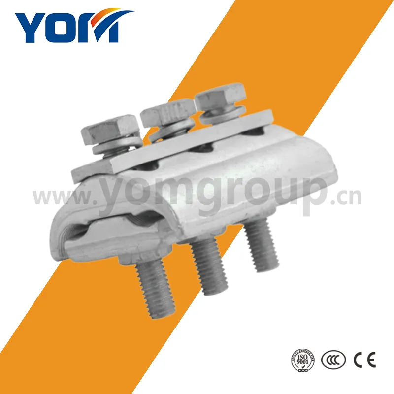 Abrazadera de ranura paralela bimetálica tipo tornillos ajustables de cobre y aluminio (YCAPG)