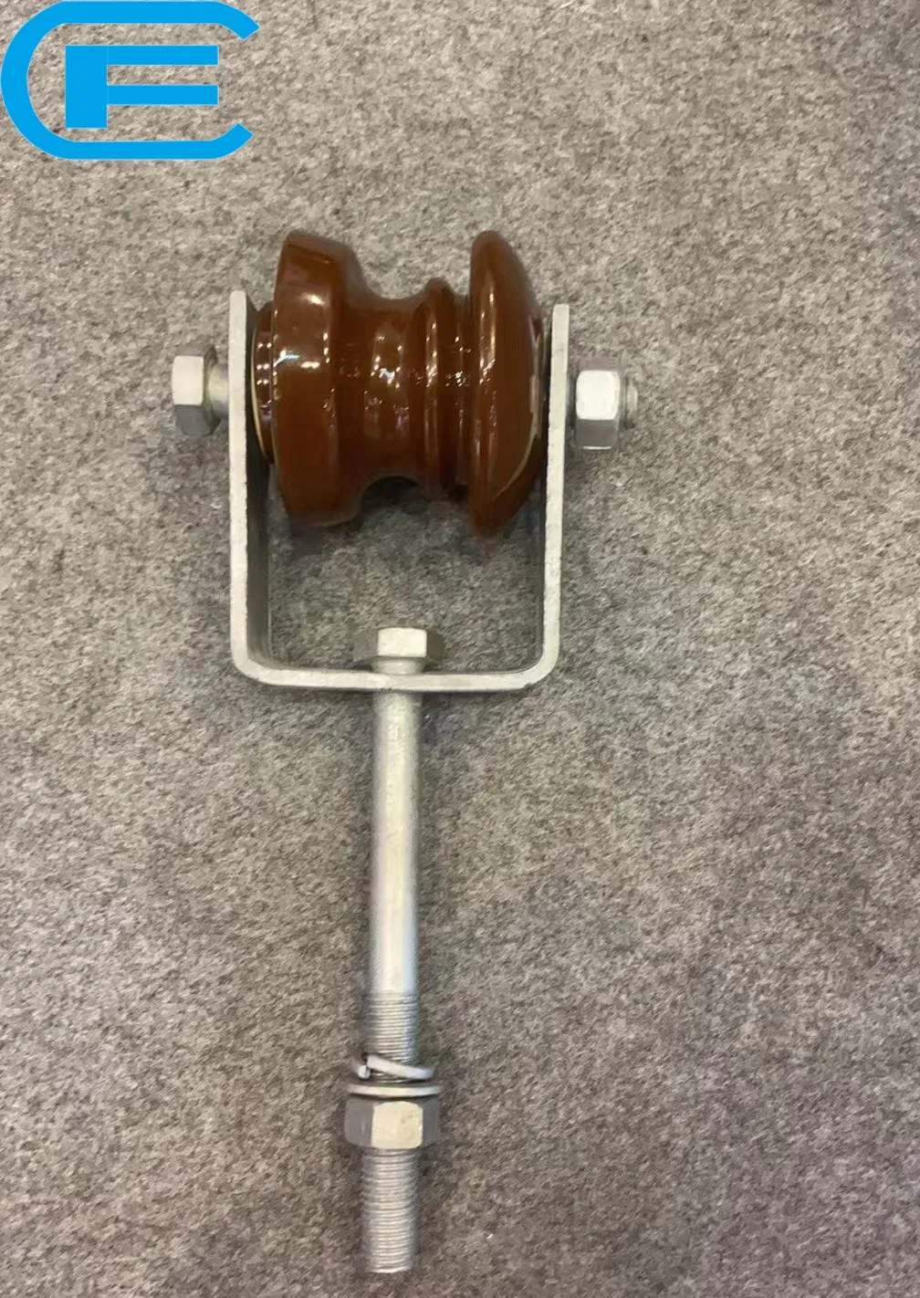 Aislador de gancho de porcelana de baja tensión 0.4kv ED-2b