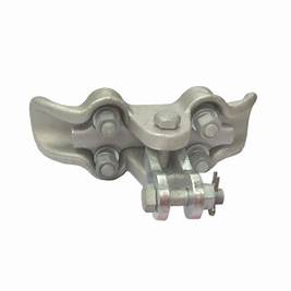 Hardware de línea de estampado galvanizado Xgu, abrazadera de suspensión con clevis