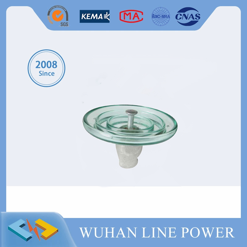 ANSI 52-3 XP-70 Vidrio Templado Suspensión Aislador Reforzado U100BS Aisladores de Disco