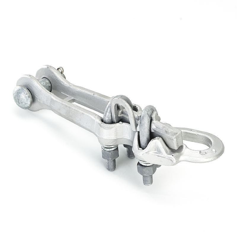 Accesorios de cable, socket de acero galvanizado y grillete, abrazadera de tensión de línea recta de aluminio
