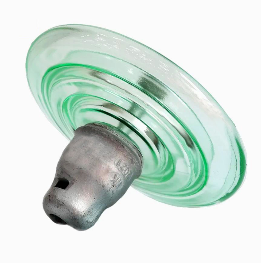Aislador de vidrio de línea aérea Cuerpo de vidrio de vidrio templado Aislador de suspensión de vidrio templado para planta solar